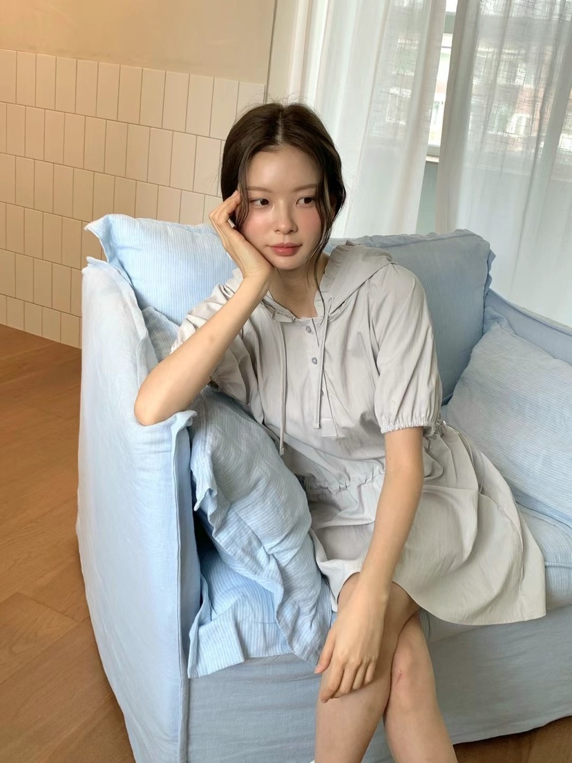 ANOU韓國直郵㊣東大門實拍女裝新款25春夏人氣時尚熱賣連衣裙ANOU連衣裙