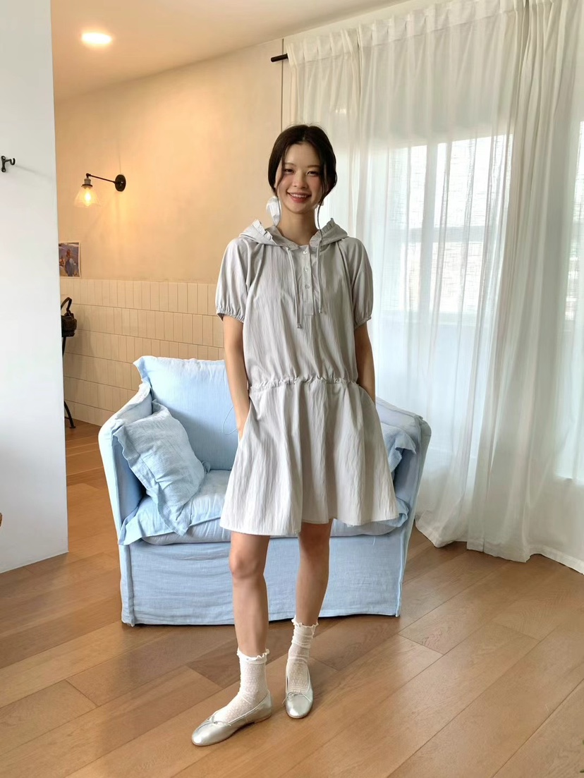 ANOU韓國直郵㊣東大門實拍女裝新款25春夏人氣時尚熱賣連衣裙ANOU連衣裙