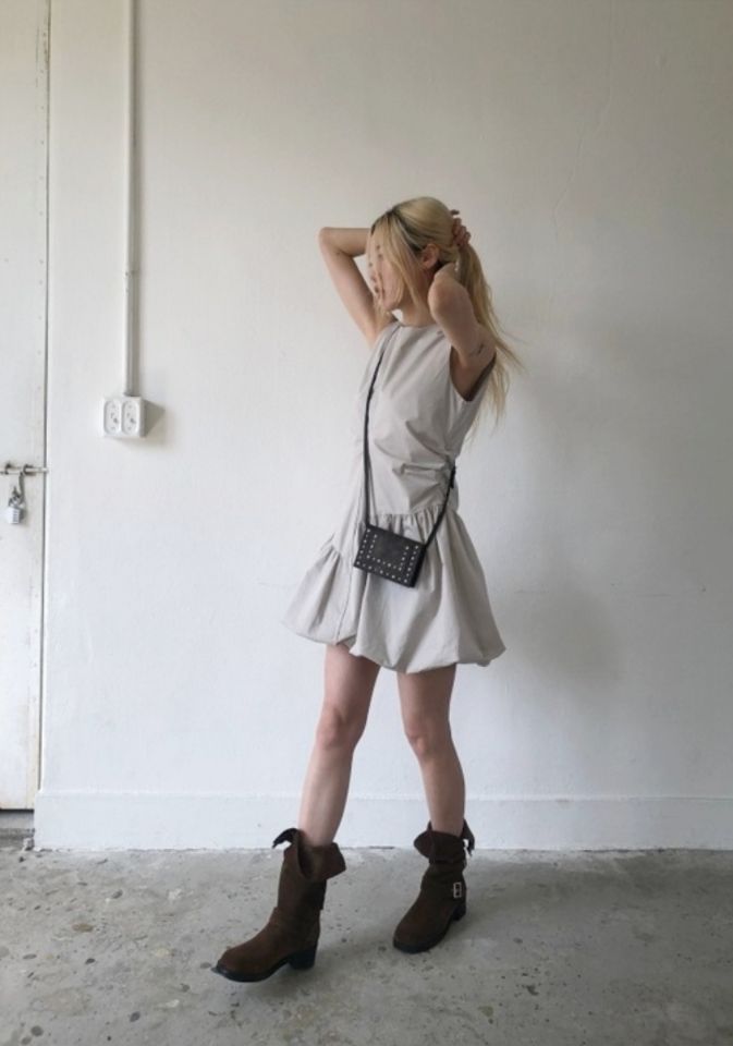 LIVE FOREVER韓國直郵㊣女裝新款熱賣推薦25春夏時尚連衣裙LIVE FOR_EVER連衣裙