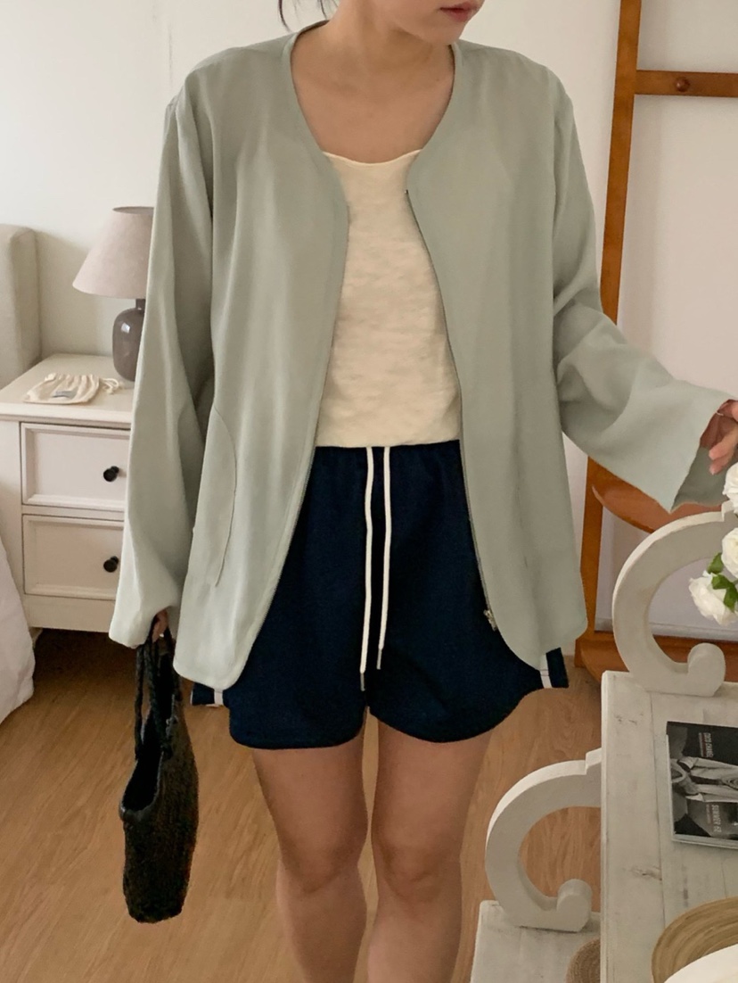 COBALT BLUE韓國直郵㊣東大門實拍女裝新品熱賣人氣25春夏夾克COBALT BLUE夾克