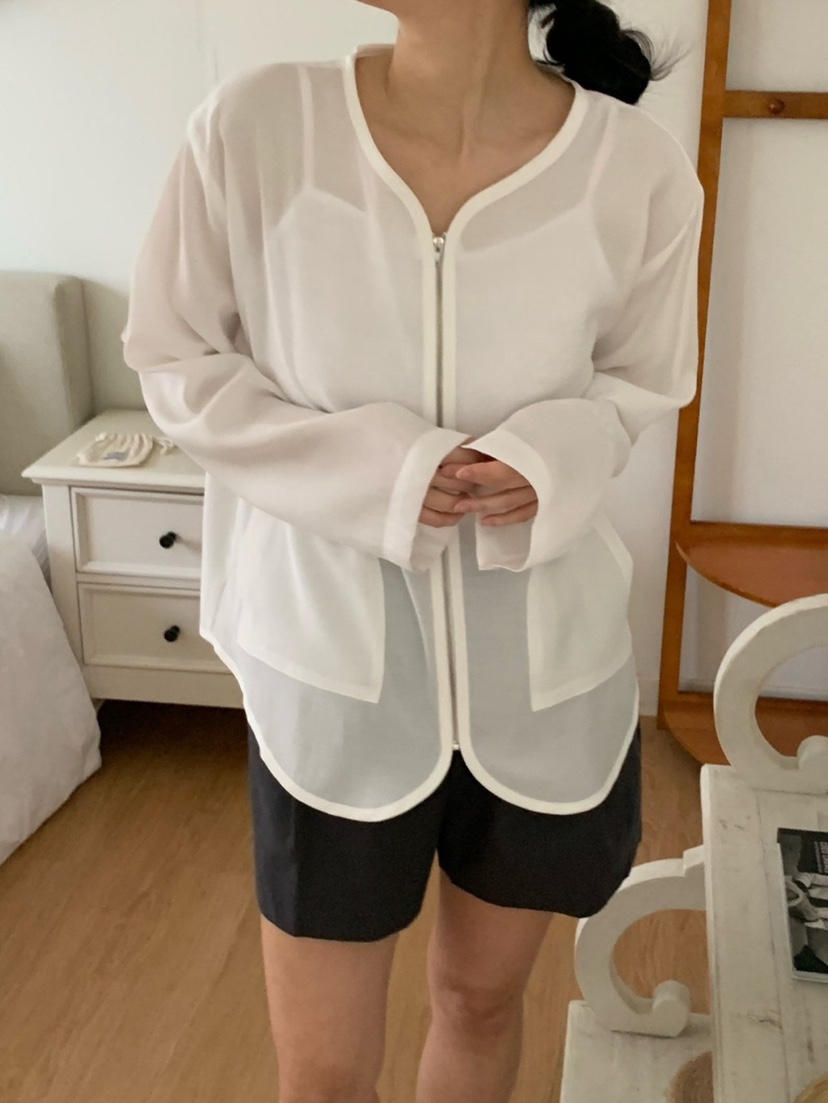 COBALT BLUE韓國直郵㊣東大門實拍女裝新品熱賣人氣25春夏夾克COBALT BLUE夾克圖色2