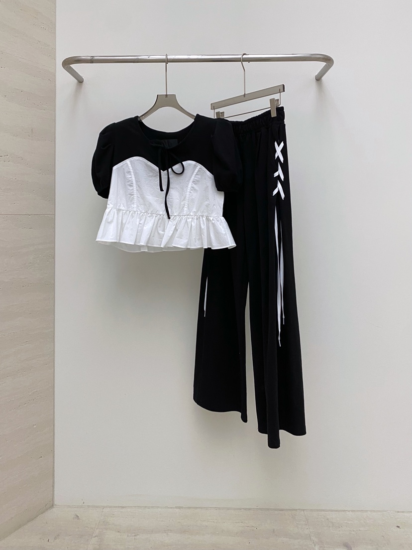 AB韓國直郵㊣東大門實拍女裝新品25春夏人氣推薦熱賣休閑褲AB休閑褲