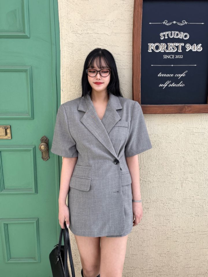 mars直郵韓國代購㊣女裝新品時尚休閑人氣推薦熱賣夾克亞麻mars夾克