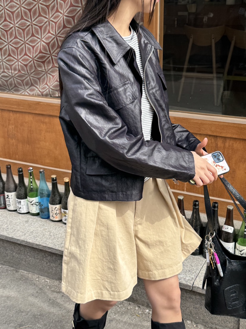 SUNDER MARKET韓國直郵㊣女裝新品25春夏時尚熱賣推薦夾克SUNDER MARKET夾克