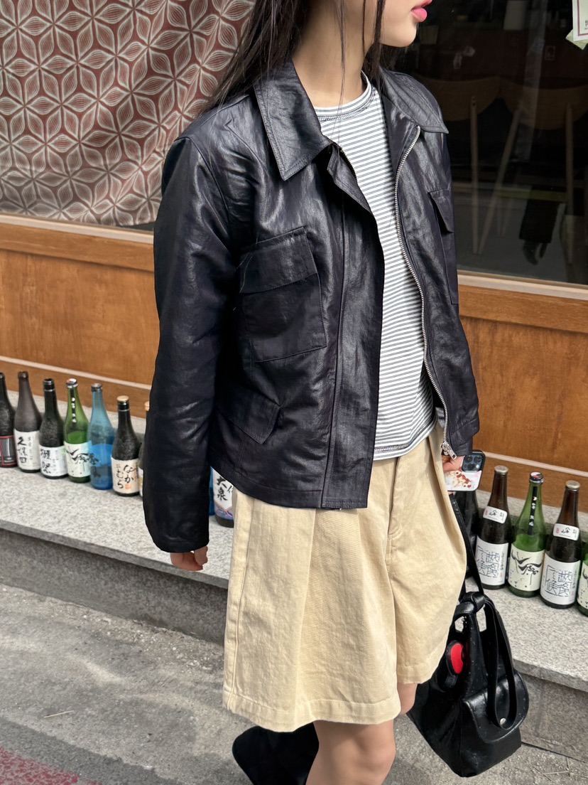 SUNDER MARKET韓國直郵㊣女裝新品25春夏時尚熱賣推薦夾克SUNDER MARKET夾克