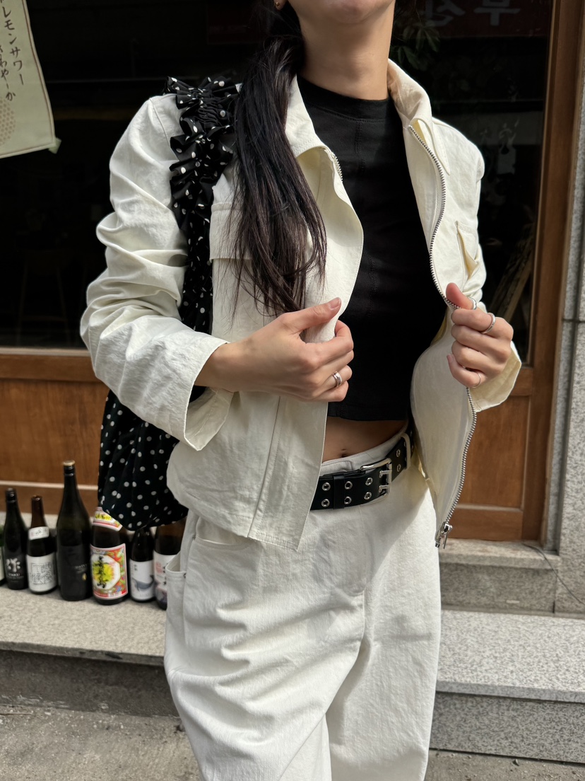 SUNDER MARKET韓國直郵㊣女裝新品25春夏時尚熱賣推薦夾克SUNDER MARKET夾克