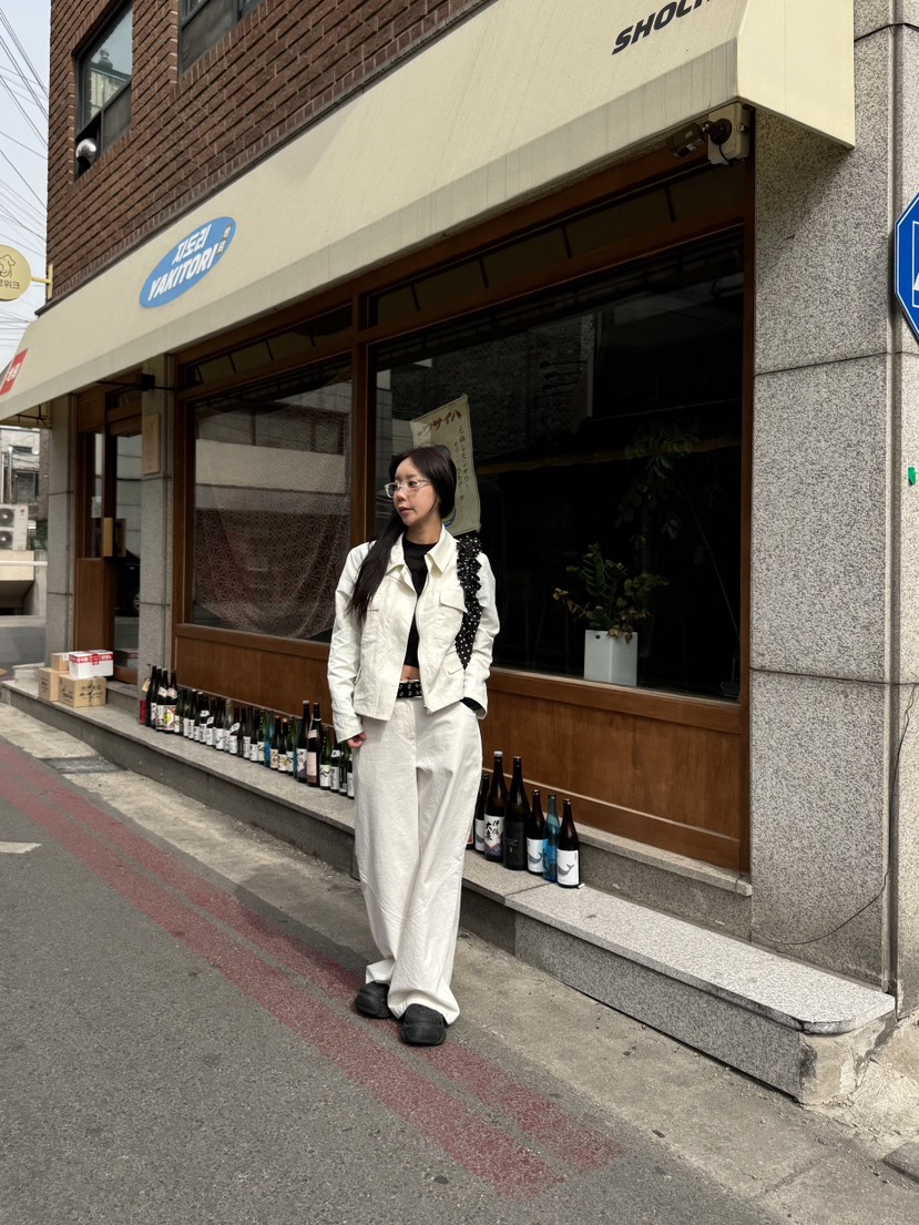 SUNDER MARKET韓國直郵㊣女裝新品25春夏時尚熱賣推薦夾克SUNDER MARKET夾克