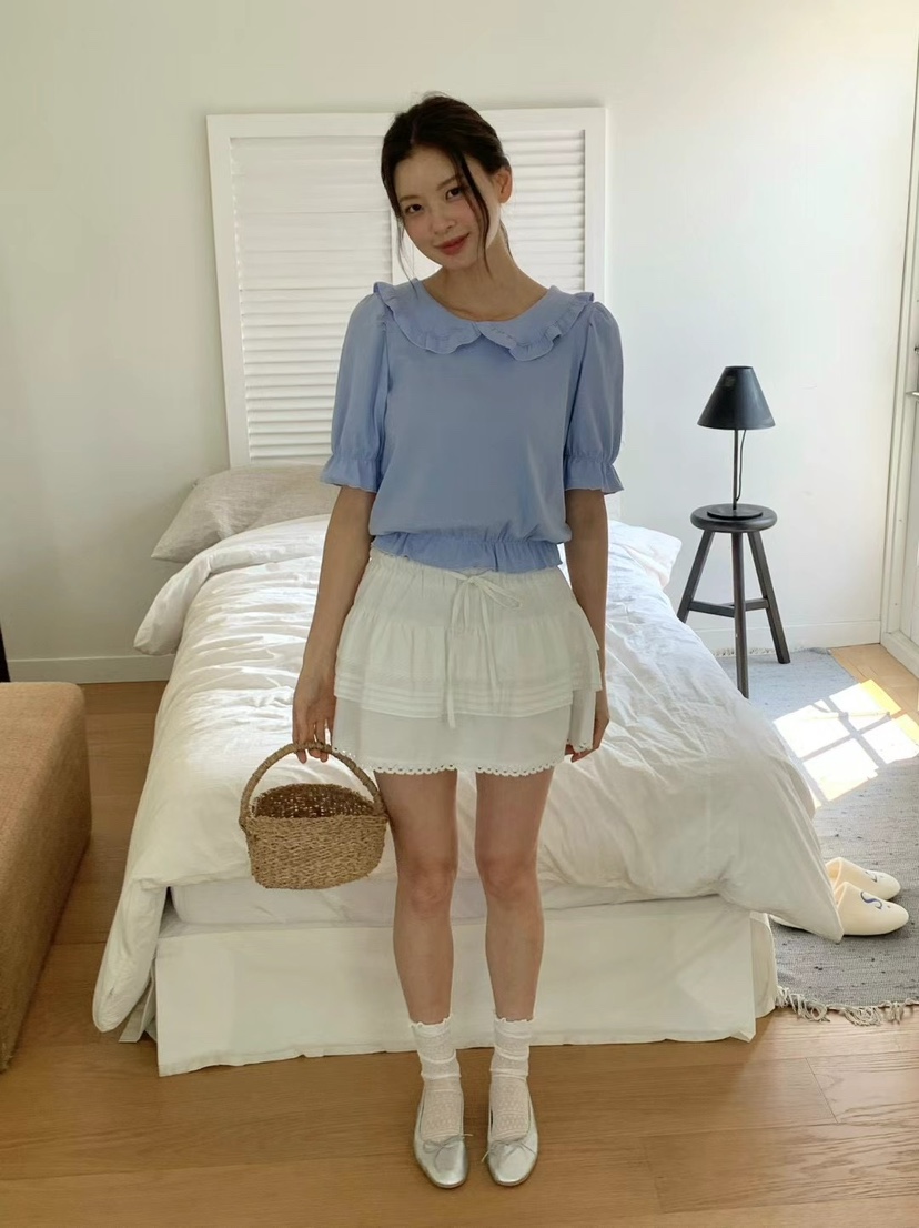 ANOU直郵韓國代購㊣女裝新品人氣推薦休閑25春夏熱賣時尚T恤ANOUT恤