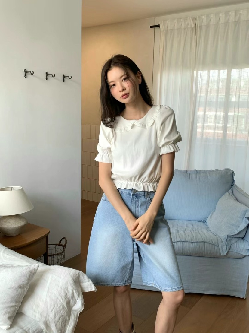 ANOU直郵韓國代購㊣女裝新品人氣推薦休閑25春夏熱賣時尚T恤ANOUT恤