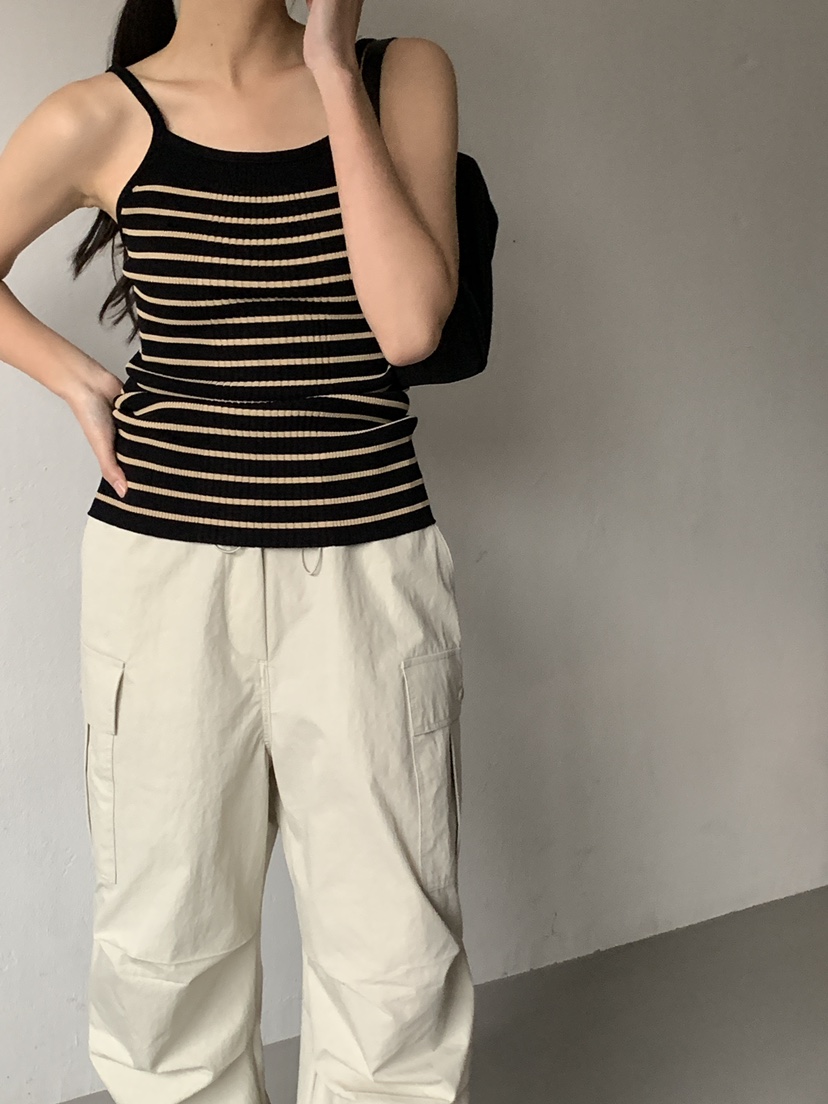 FAVE東大門代購女士新品人氣休閑熱賣職業真品25春夏吊帶背心FAVOURITE吊帶/背心