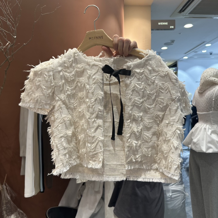MIENNE東大門代購女裝新款25春夏時尚真品職業休閑熱賣夾克MIENNE夾克圖色2