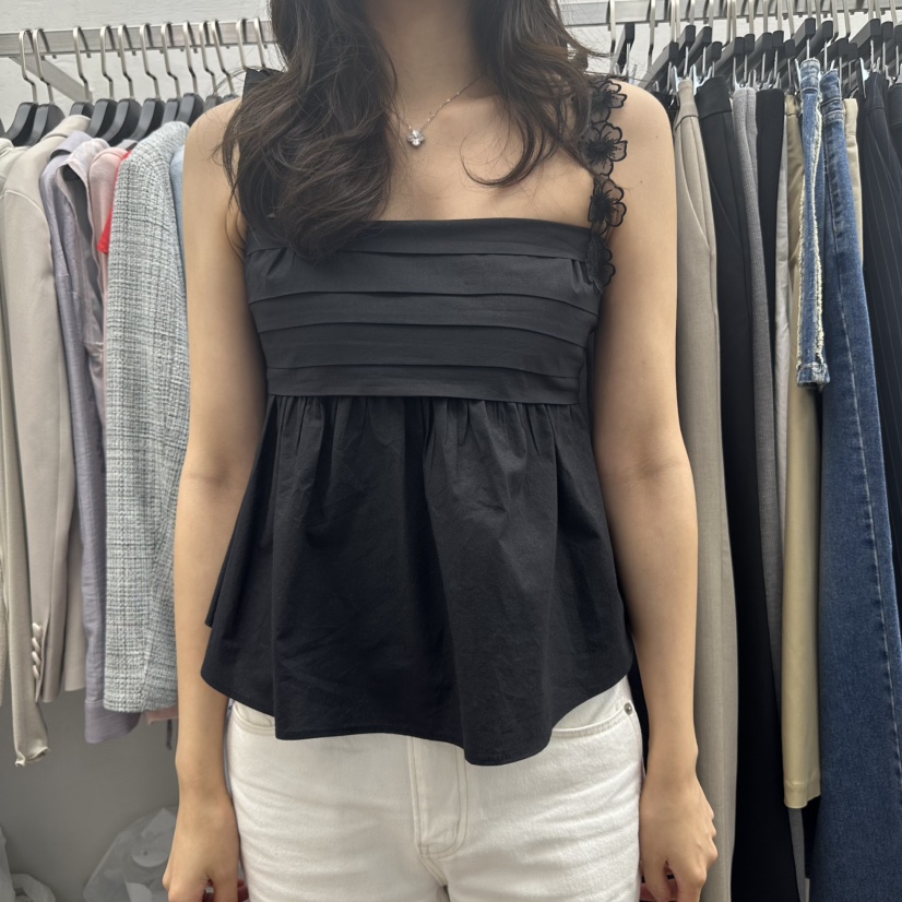 MOANA東大門代購女士新款時尚25春夏熱賣推薦真品休閑吊帶背心MOANA吊帶/背心圖色2