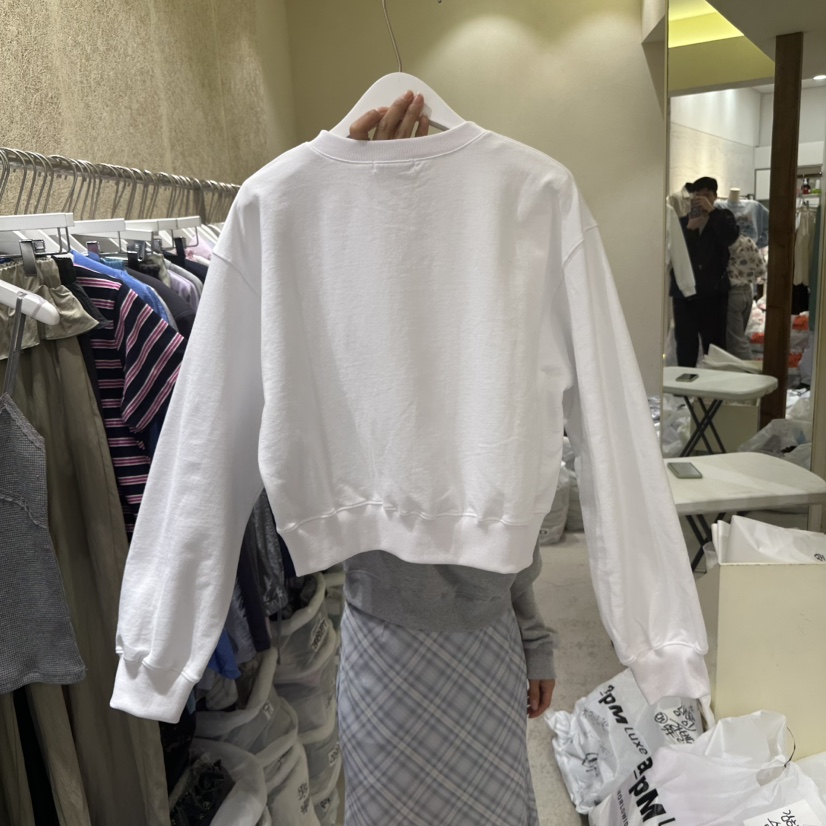 REFLAT東大門實拍女士新品推薦熱賣25春夏時尚職業休閑衛衣REFLAT衛衣