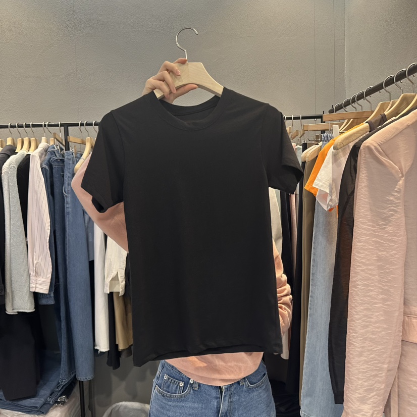 FLAMME TOIT韓國直郵㊣東大門實拍女裝新品25春夏推薦熱賣T恤FLAMME TOITT恤圖色3
