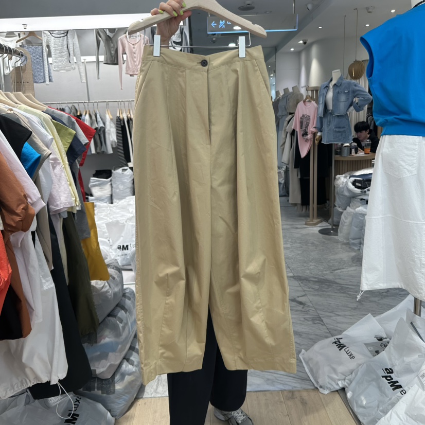 REVE-L韓國直郵㊣東大門實拍女裝新品25春夏時尚休閑休閑褲REVE-L休閑褲圖色2