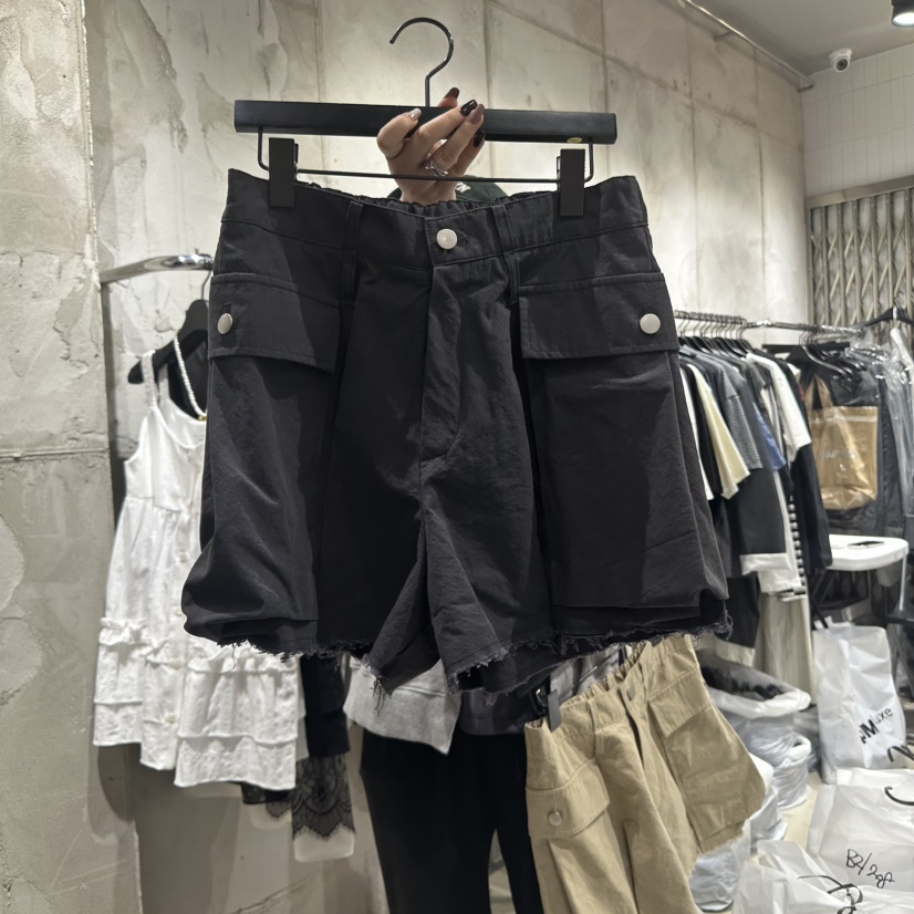 VANTA直郵韓國代購㊣女裝新品休閑推薦25春夏熱賣時尚人氣短褲VANTA短褲圖色2