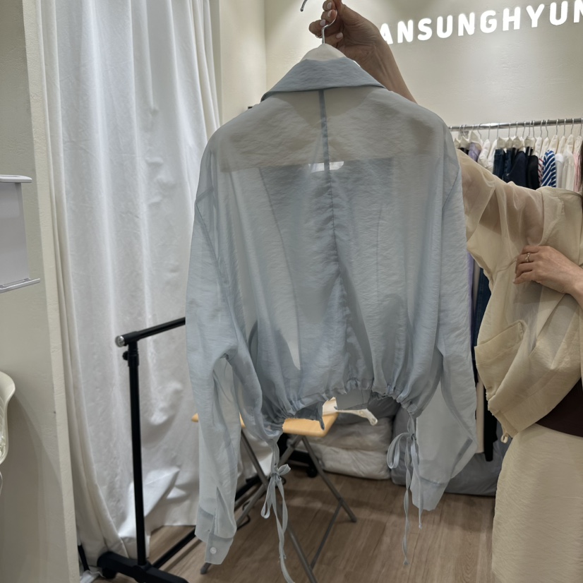 HANSUNGHYUN韓國直郵㊣東大門實拍女裝新款熱賣25春夏時尚夾克HANSUNGHYUN夾克