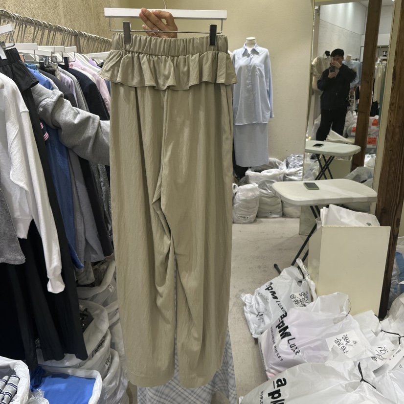 REFLAT韓國直郵㊣東大門實拍女裝新品人氣25春夏推薦休閑褲REFLAT休閑褲
