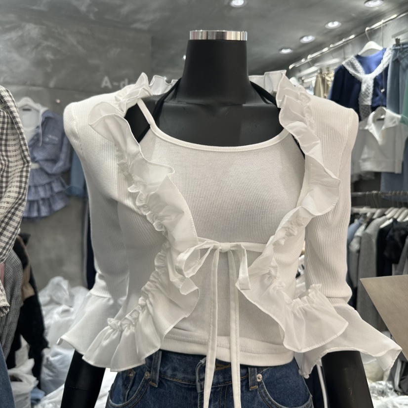 A-DEL直郵韓國代購㊣女裝新品25春夏時尚推薦人氣吊帶背心A-DEL吊帶/背心圖色3