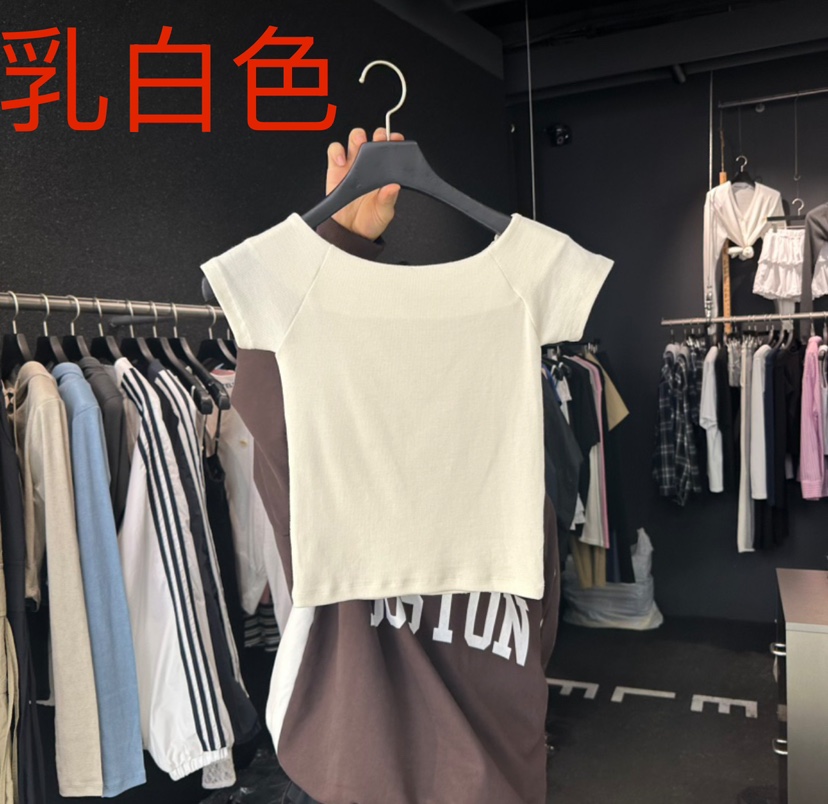 ELF-L韓國直郵㊣女裝新款人氣熱賣推薦25春夏休閑T恤不含內搭PROJECT ELF/ELF-LT恤圖色2