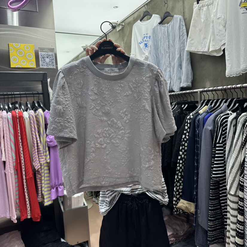 RUNWAY-런웨이韓國直郵㊣女裝新品25春夏熱賣人氣推薦休閑T恤RUNWAYT恤