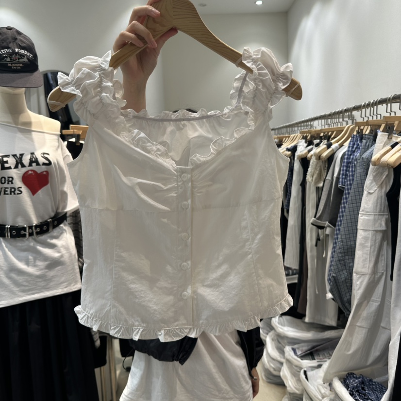 W.FATAL韓國直郵㊣東大門實拍女裝新品推薦時尚休閑吊帶背心W.FATAL吊帶/背心