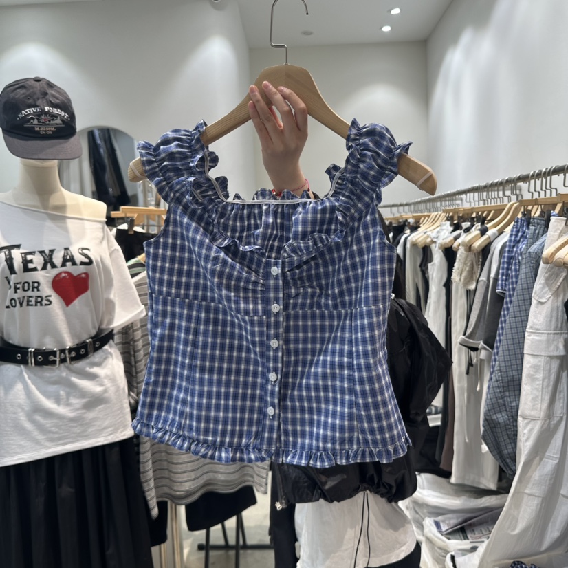 W.FATAL韓國直郵㊣東大門實拍女裝新品推薦時尚休閑吊帶背心W.FATAL吊帶/背心圖色3