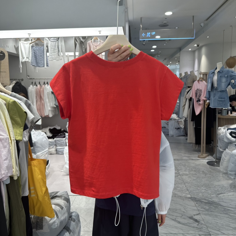 REVE-L韓國㊣直郵東大門代購女裝新品推薦人氣時尚休閑T恤REVE-LT恤
