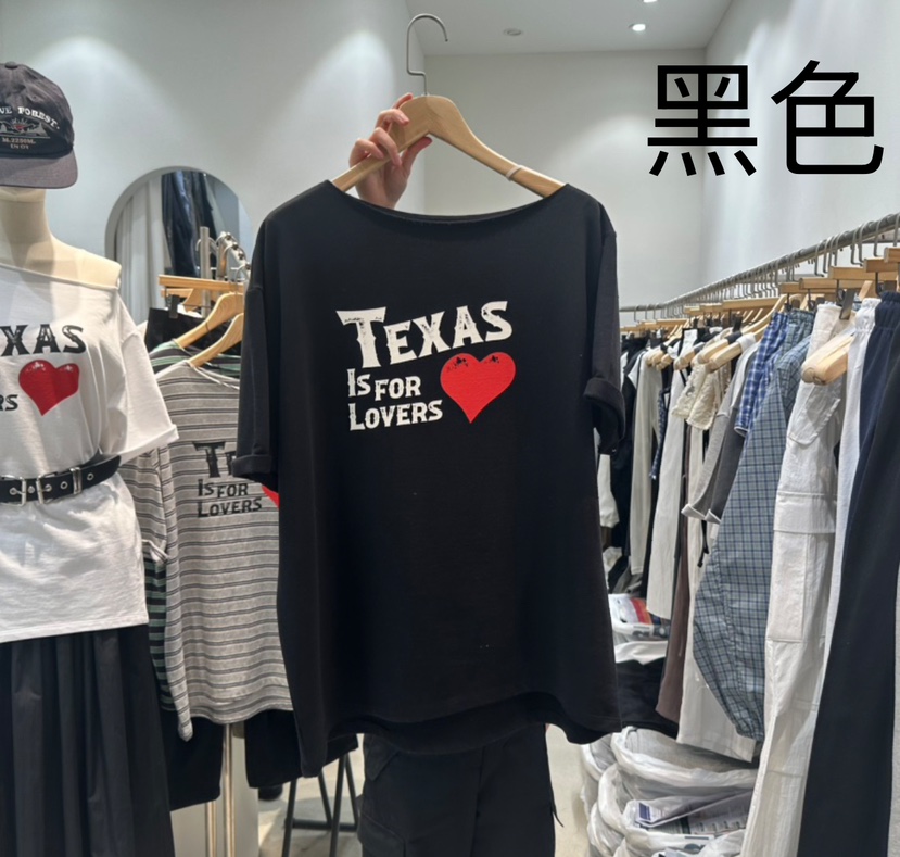 W.FATAL直郵韓國代購㊣女裝新款時尚休閑25春夏熱賣人氣T恤W.FATALT恤圖色4