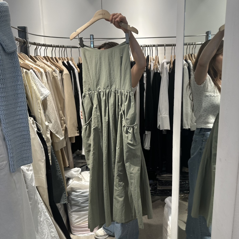 HABLE韓國㊣直郵東大門代購女裝新品推薦休閑人氣熱賣連衣裙HABLE連衣裙圖色3