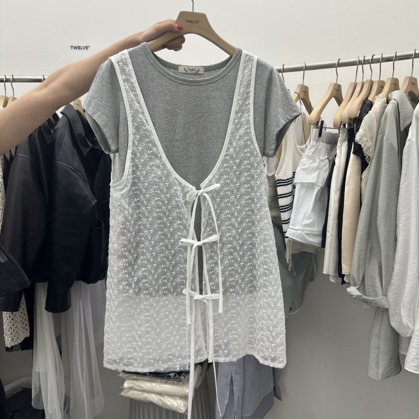 TWELVE韓國直郵㊣東大門實拍女裝新品25春夏推薦馬甲不含內搭TWELVE馬甲