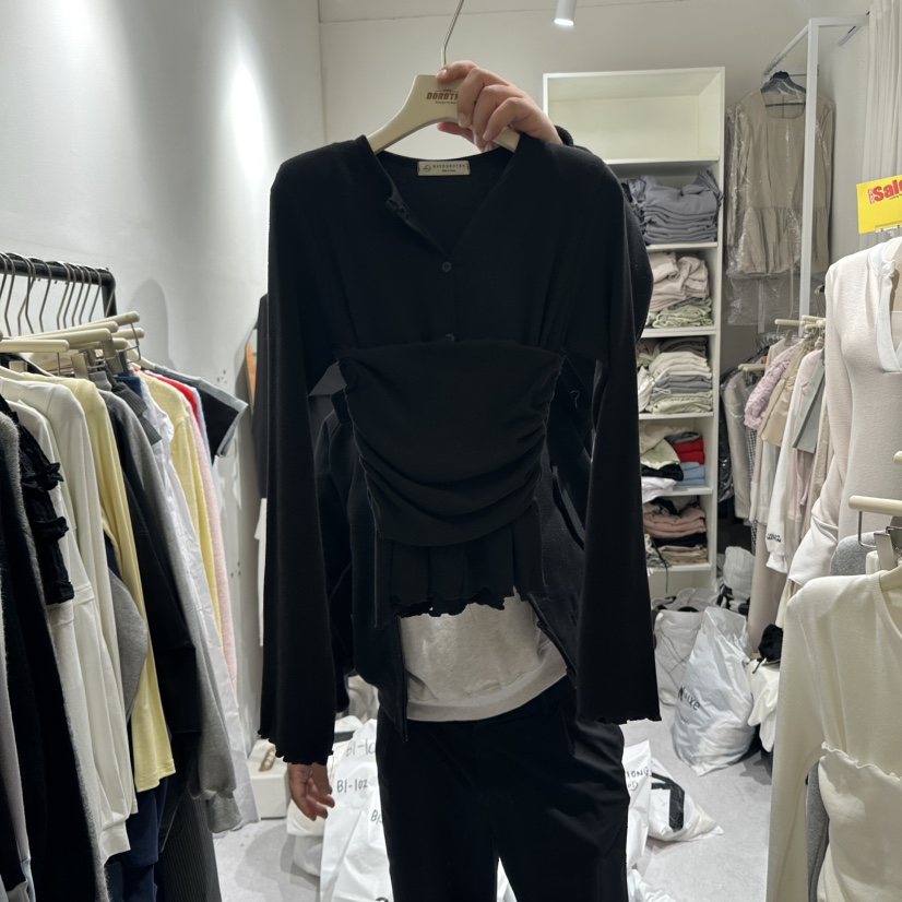 MAY DOROYHY韓國㊣直郵東大門代購女裝新品人氣長袖T恤緊身MAY DOROYHY長袖T恤圖色4