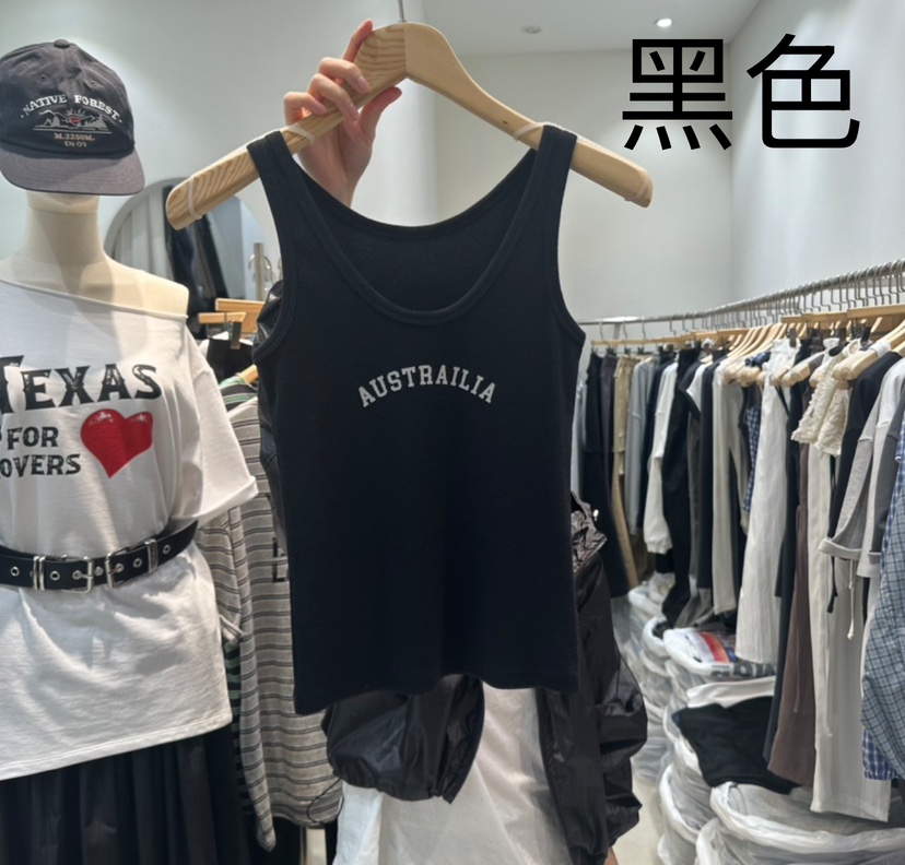 W.FATAL韓國㊣直郵東大門代購女裝新品休閑推薦熱賣吊帶背心W.FATAL吊帶/背心圖色3