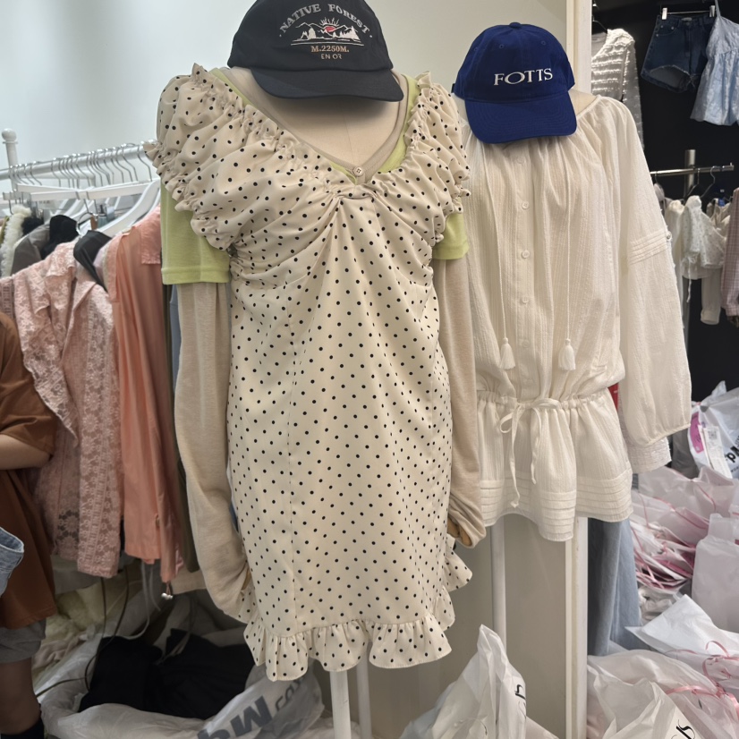 EGG IS直郵韓國代購㊣女裝新品人氣時尚休閑熱賣推薦連衣裙EGG IS連衣裙