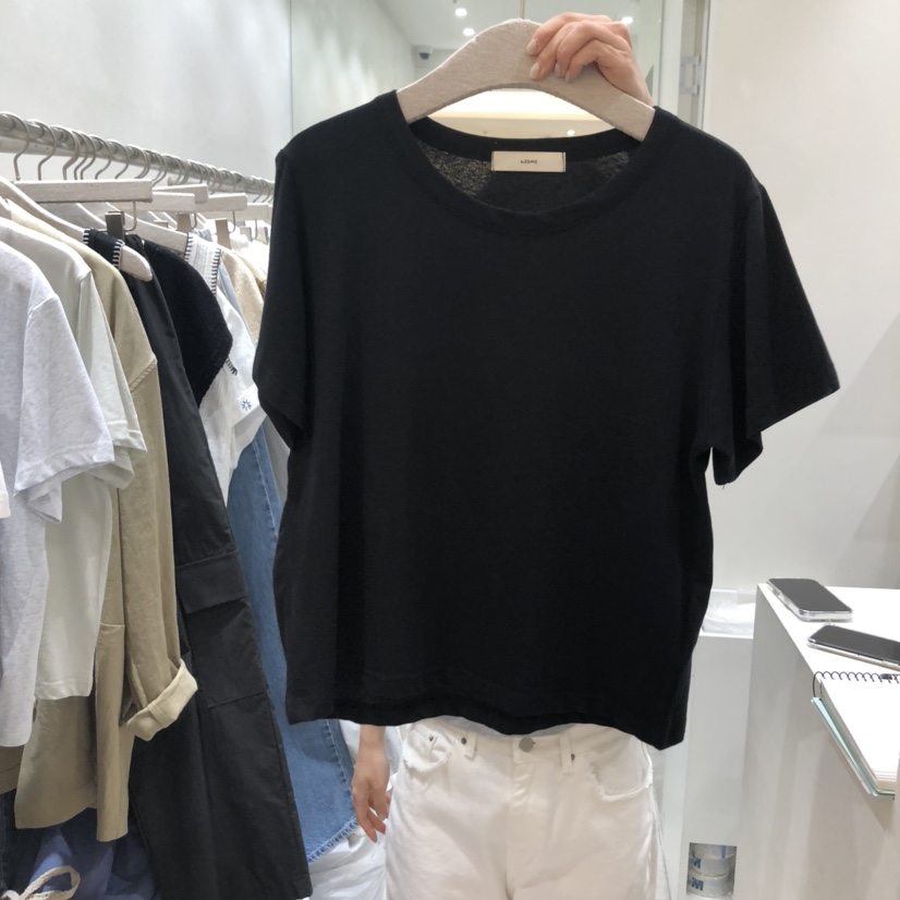 ASOME韓國㊣直郵東大門代購女裝新品熱賣人氣推薦休閑25春夏T恤A.SOMET恤圖色4