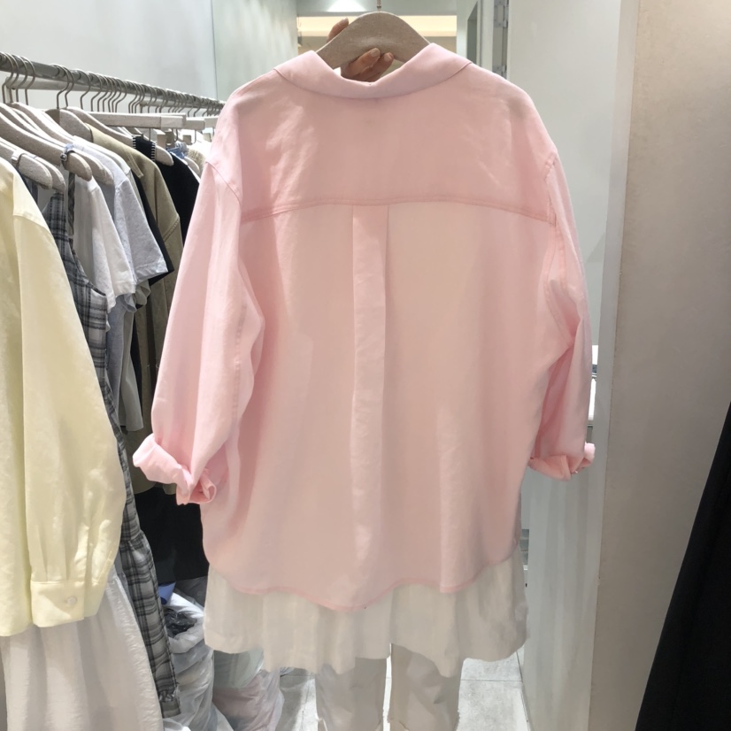 ASOME韓國直郵㊣東大門實拍女裝新款人氣熱賣25春夏襯衫蕾絲衫A.SOME襯衫/蕾絲衫
