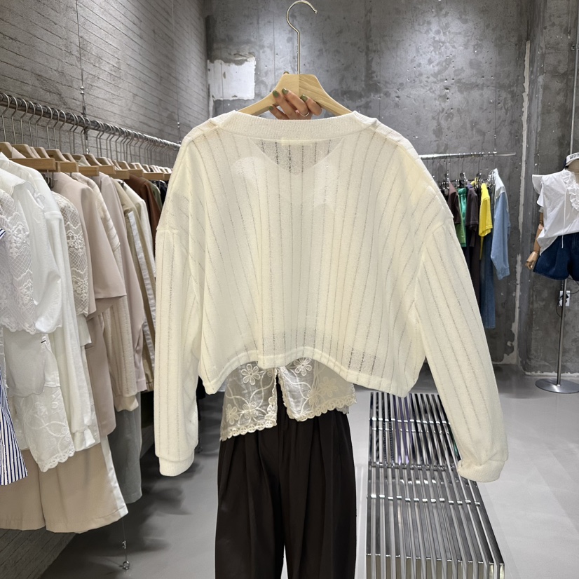 JUNI韓國㊣直郵東大門代購女裝新品推薦休閑25春夏時尚針織衫my juni針織衫