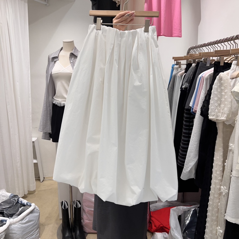 MUNSELL直郵韓國代購㊣女裝新品休閑熱賣25春夏半身裙中短裙MUNSELL半身裙/中短裙