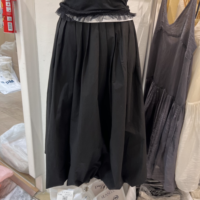 MUNSELL直郵韓國代購㊣女裝新品休閑熱賣25春夏半身裙中短裙MUNSELL半身裙/中短裙圖色2