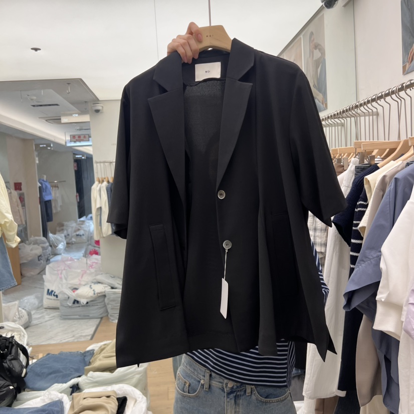 MOI-A韓國直郵㊣東大門實拍女裝新品人氣休閑推薦25春夏夾克MOI-A夾克圖色3
