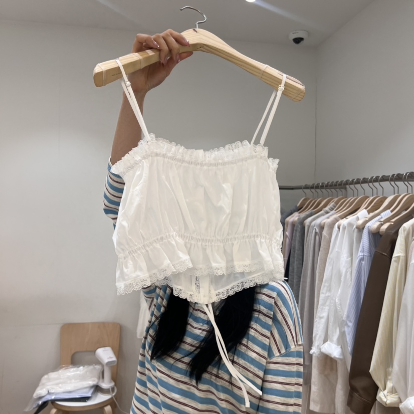 FOREST韓國㊣直郵東大門代購女裝新款人氣休閑25春夏吊帶背心FOREST吊帶/背心