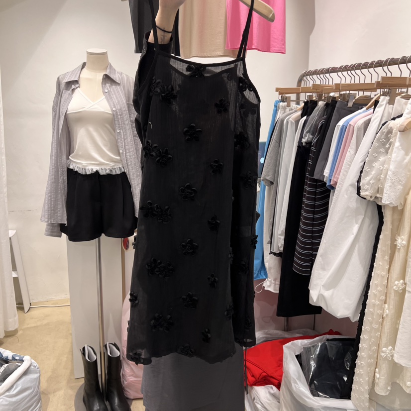 MUNSELL韓國直郵㊣女裝新品休閑推薦熱賣人氣連衣裙不含內搭MUNSELL連衣裙圖色2
