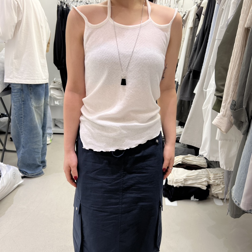 PADO韓國直郵㊣東大門實拍女裝新品熱賣人氣推薦休閑吊帶背心PADO吊帶/背心圖色5