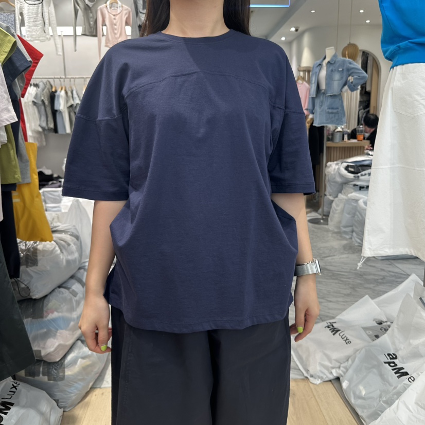 REVE-L韓國直郵㊣女裝新品25春夏休閑推薦時尚人氣熱賣T恤REVE-LT恤圖色4