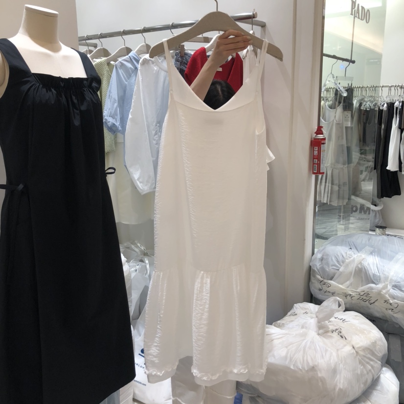 ASOME韓國㊣直郵東大門代購女裝新款25春夏時尚推薦休閑連衣裙A.SOME連衣裙