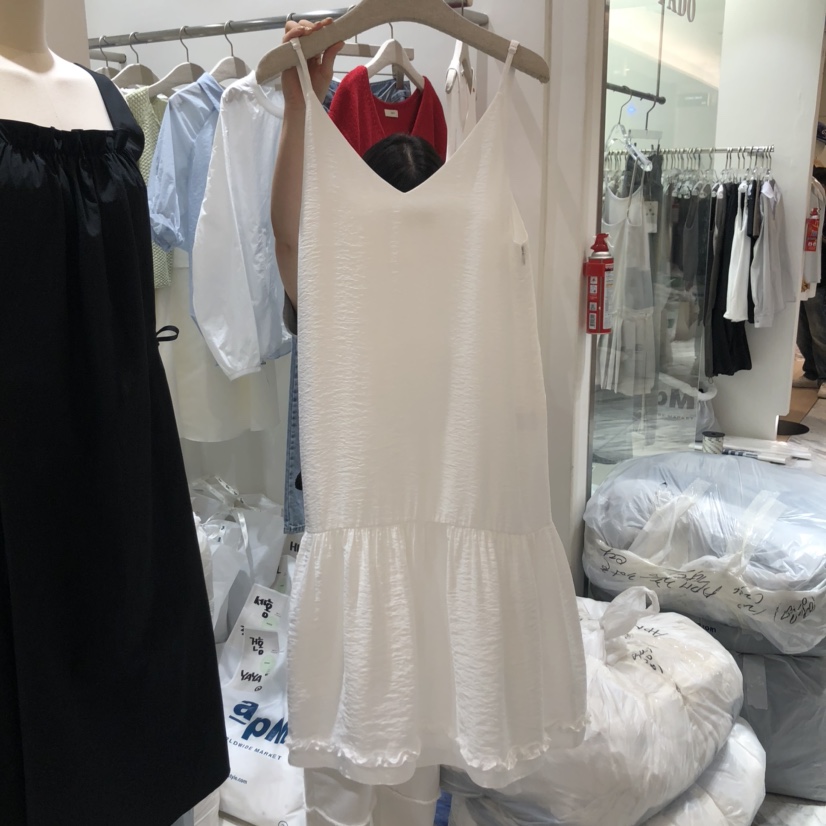 ASOME韓國㊣直郵東大門代購女裝新款25春夏時尚推薦休閑連衣裙A.SOME連衣裙
