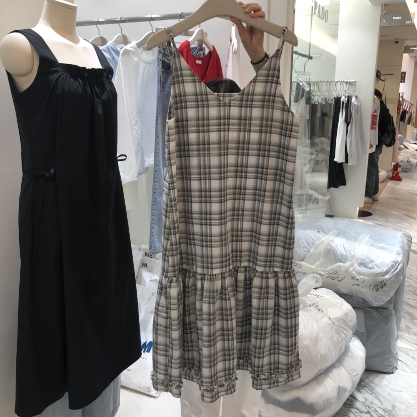 ASOME韓國㊣直郵東大門代購女裝新款25春夏時尚推薦休閑連衣裙A.SOME連衣裙圖色3