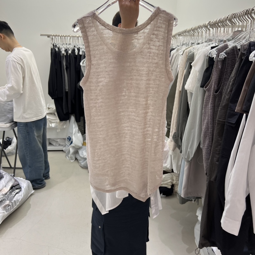 PADO韓國直郵㊣東大門實拍女裝新品時尚25春夏推薦吊帶背心PADO吊帶/背心
