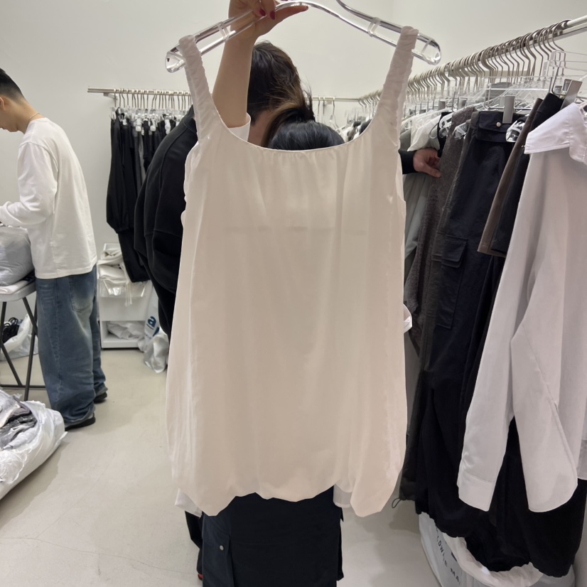 PADO韓國直郵㊣女裝新款人氣休閑時尚推薦25春夏吊帶背心含腰包PADO吊帶/背心