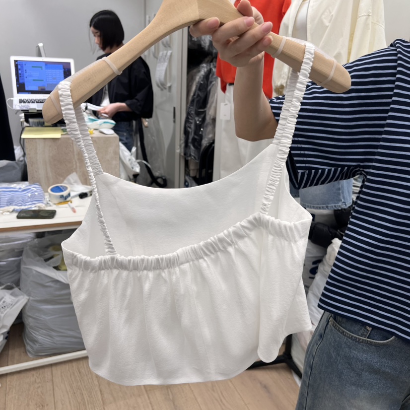 MOI-A韓國直郵㊣東大門實拍女裝新品25春夏推薦吊帶背心緊身MOI-A吊帶/背心